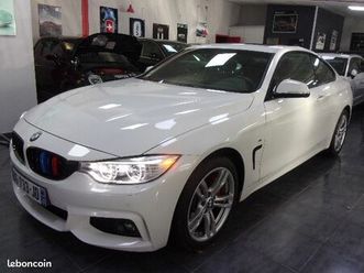 bmw coupe 435da 435 da xdrive 313 m sport bva 6/14 francaise toit ouvrant/ja18 m/sieges +vol sport/sieges electr+chauf+memoire/camera+radars carnet enretien