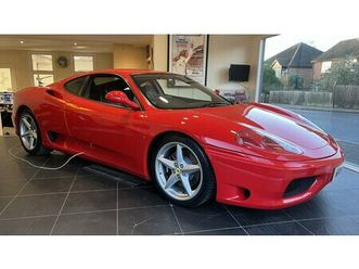 2003 ferrari 360 rouge manuel, 6 vitesses conduite à droi...