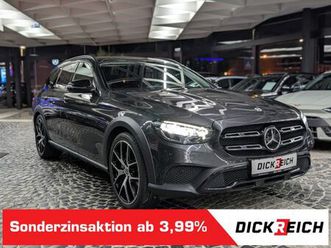 mercedes-benz e 220 d t 4m all-terrain night ahk memo upe 80t€