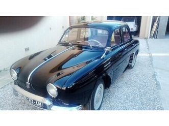 1957 renault dauphine noir manuel, 3 vitesses conduite à...