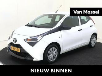 toyota aygo 1.0 vvt-i x-fun | airconditioning | led-dagrijverlichting | bluetooth | stuurwiel multifunctioneel | centrale vergrendeling | elektrische ramen | st