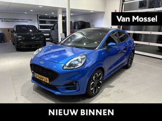 ford puma 1.0 ecoboost hybrid st-line x | panoramadak | trekhaak | adaptieve cruis control | stuur, stoel en voorruitverwarming | b&o audio | camera | navi