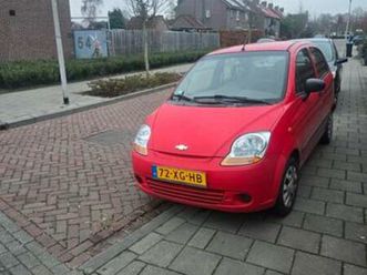 chevrolet matiz 0.8 2007 rood — chevrolet — marktplaats