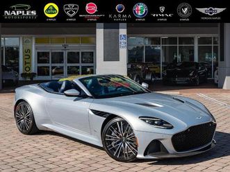 used 2020 aston martin dbs superleggera volante