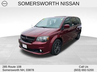 used 2018 dodge grand caravan se