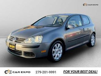 2009 vw volkswagen rabbit s hatchback 2d hatchback united gray