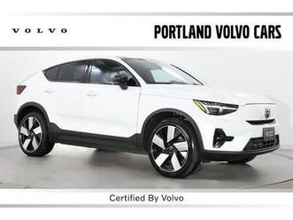 certified 2023 volvo c40 recharge pure electric twin ultimate