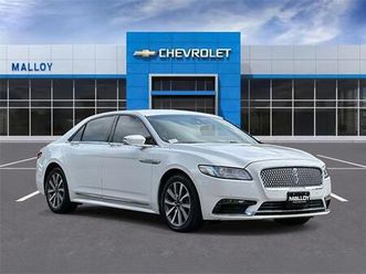 used 2019 lincoln continental standard