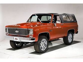 1970 chevrolet k5 blazer - fully restored by velocity restorations - hugger orange icon!