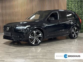 volvo xc90 t8 awd recharge ultimate dark vol! | luchtvering | bowers & wilkins | trekhaak | 455pk | 360° camera | head-up display | alcantara hemelbekleding | 2
