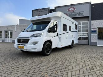 dethleffs trend edition t 6717 semi integraal camper, fiat ducato, 35951 km, airco