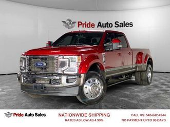 used 2022 ford f-450 lariat pickup 4d 8 ft