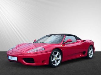 ferrari 360 spider schalter/ferrari scheckheft