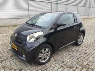 toyota iq 1.0 2010 zwart + apk 7-5-2026 + airco + leder +lmv — toyota — marktplaats