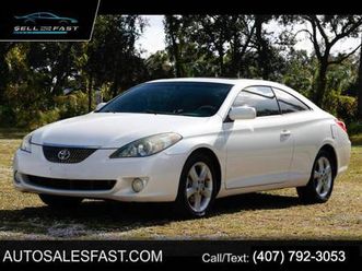 2005 toyota camry solara se coupe