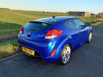 2012 hyundai veloster 1.6 gdi sport 4dr coupe petrol manual | ebay uk