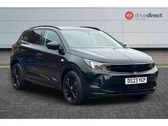 vauxhall grandland 1.2 turbo gs suv 5dr petrol manual euro 6 (start/stop) (130 ps)
