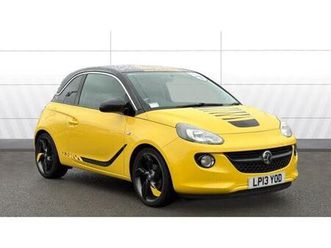 vauxhall adam 1.4i [100] slam 3dr petrol hatchback