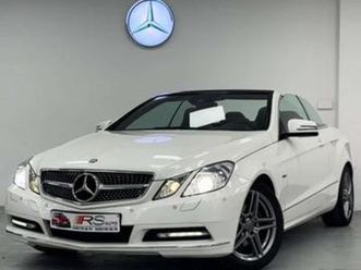 ② mercedes-benz e-klasse 220 cdi - cabriolet - garantie 12 moi — mercedes-benz — 2ememain