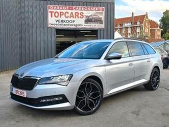② ✔skoda superb 1.5tsi amb combi 2021 euro6❕ led, apps,.. — skoda — 2ememain