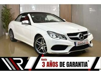 mercedes-benz clase e cabrio 220 cdi