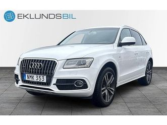 audi q5 3.0 tdi v6 quattro design s-line d-värm drag navi