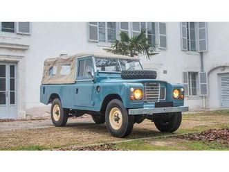 1977 land rover series 3 bleu manuel, 4 vitesses conduite...