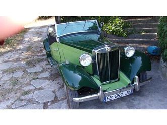 1955 mg t-type vert foncé manuel conduite à gauche in gar...