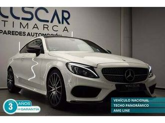 mercedes-benz clase c coupé 220 d amg line