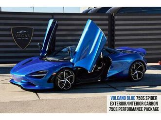 used 2024 mclaren 750s spider