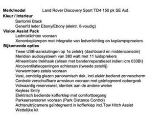 ② landrover discovery sport td4 150pk se automatic — land rover — 2ememain