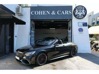 s cabrio 63 amg 4matic+ 9 speedshift mct