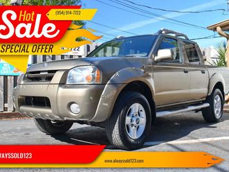 2001 nissan frontier xe 4dr crew cab sb 2wd