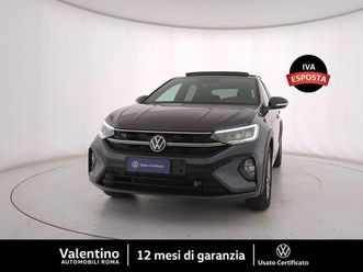 volkswagen taigo 1.0 tsi r-line 115cv del 2024 usata a roma