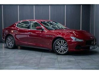 2016 maserati ghibli 3.0d v6 saloon 4dr diesel zf euro 5 (start/stop) (275 ps) saloon diesel automatic