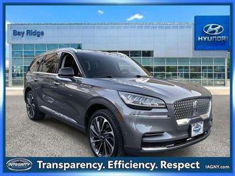 used 2024 lincoln aviator reserve awd