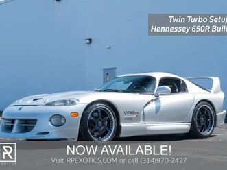 1999 dodge viper gts coupe 2d
