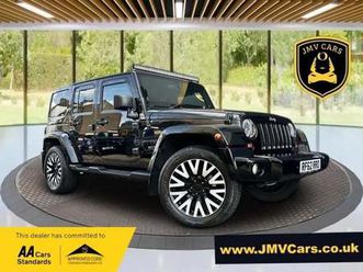 2012 jeep wrangler 2.8 crd black edition ii auto 4wd euro 5 4dr convertible diesel automatic