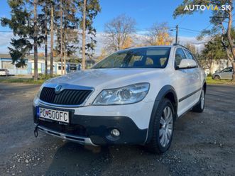 škoda octavia combi 2.0 tdi cr dpf 4x4 scout 103kw140hp m6 za 9 500 €