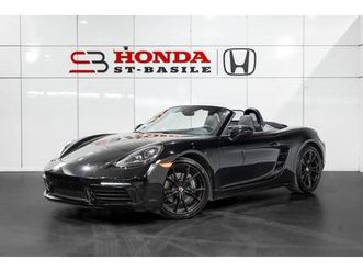 porsche 718 boxster 2017 roadster + manuelle + mags 20'' carrera + bose + un bijoux + wow !!