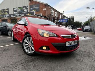 vauxhall gtc 1.4i turbo sri euro 6 (start/stop) 3dr