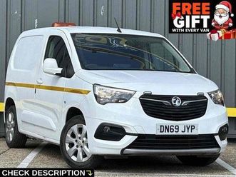 vauxhall combo 1.5 turbo d 2000 limited edition nav panel van 4dr diesel manual l1 h1 euro 6 (start/stop) (100 ps)
