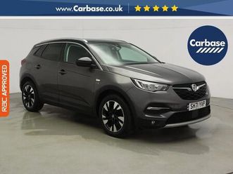 vauxhall grandland x 1.2 turbo griffin edition suv 5dr petrol manual euro 6 (start/stop) (130 ps)