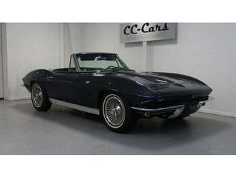 1963 corvette c2 convertible a vendre