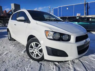 2013 chevrolet sonic lt automatique garantie 1 ans