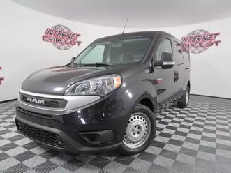 2022 ram promaster tradesman cargo van 4d