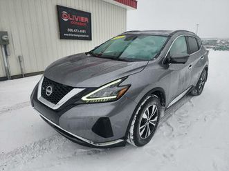 nissan murano 2024 awd sv carplay / android auto alerte angle mort freinage d'urgence automatique
