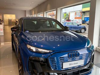 audi q6 sportback e-tron black line performance
