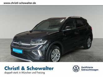 volkswagen t-cross 1.5 tsi dsg r-line ahk matrix navi acc