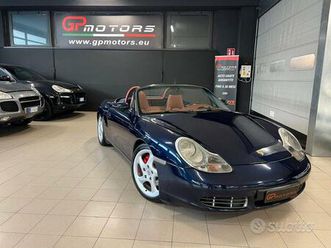 porsche boxster 3.2 s 252cv manuale ! blu intern